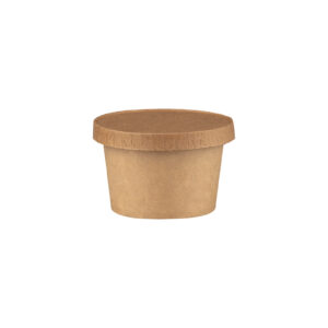 Posuda za sos sa poklopcem kraft 45ml FSC®